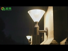 Lampe de mur solaire sans fil extérieure de réverbère de lampe de sécurité d'intense luminosité Light-B4005 solaire