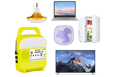 ampoules de la lampe-torche LED de 818-Wholesale Mini Solar Kits Lighting System 45W allumant la charge mobile d'USB